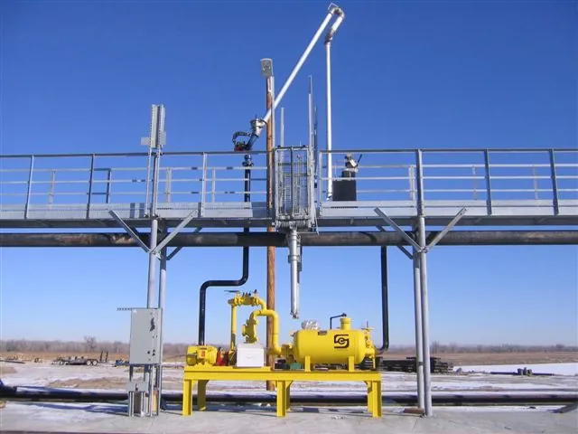 Instalación de descarga de combustible